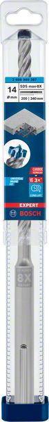 BOSCH Hammerbohrer Expert SDS max-8X Ø 14 mm Arbeits-L.200 mm L.340 mm ( 4000909891 )