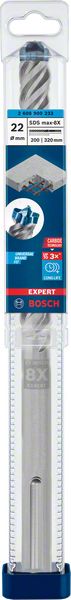 BOSCH Hammerbohrer Expert SDS max-8X Ø 22 mm Arbeits-L.200 mm L.320 mm ( 4000909907 )