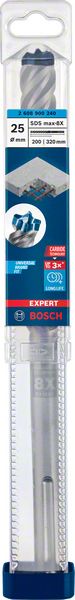 Marteau perforateur BOSCH Expert SDS max-8X Ø 25 mm longueur utile 200 mm longueur 320 mm (4000909913)