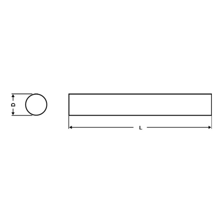 WILKE Drehling DIN 4964 Form A rund Ø 8 mm ( 4118401078 )