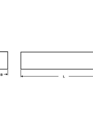 WILKE Drehling DIN 4964 Form D rechteckig Breite 20 mm x Höhe 10 mm ( 4118420135 )