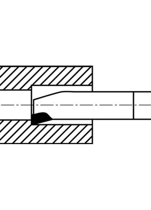 WILKE burin à tourner pour coin intérieur DIN 4974 ISO9 32 x 32 mm (4118615352)