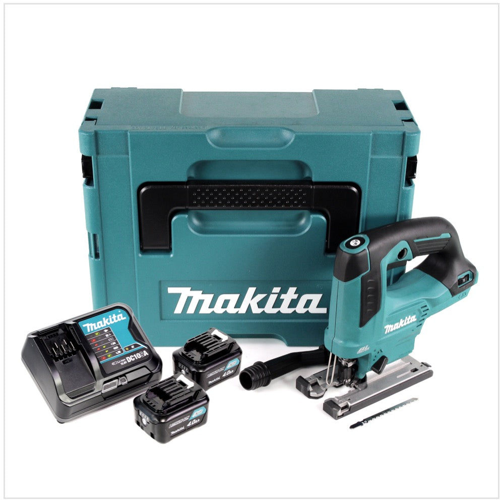 Makita JV 103 DSMJ Akku Stichsäge 10,8V im Makpac + 2x 4,0Ah Akku + Ladegerät - Toolbrothers