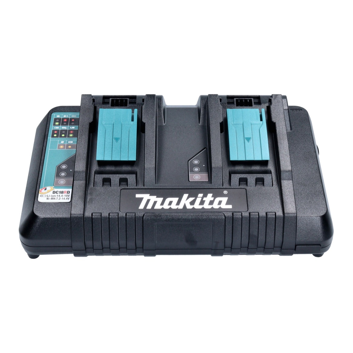 Makita Power Source Kit 18 V mit 2x BL 1850 B Akku 5,0 Ah + DC 18 RD Doppelladegerät + Makpac ( 197629-2 ) - Toolbrothers