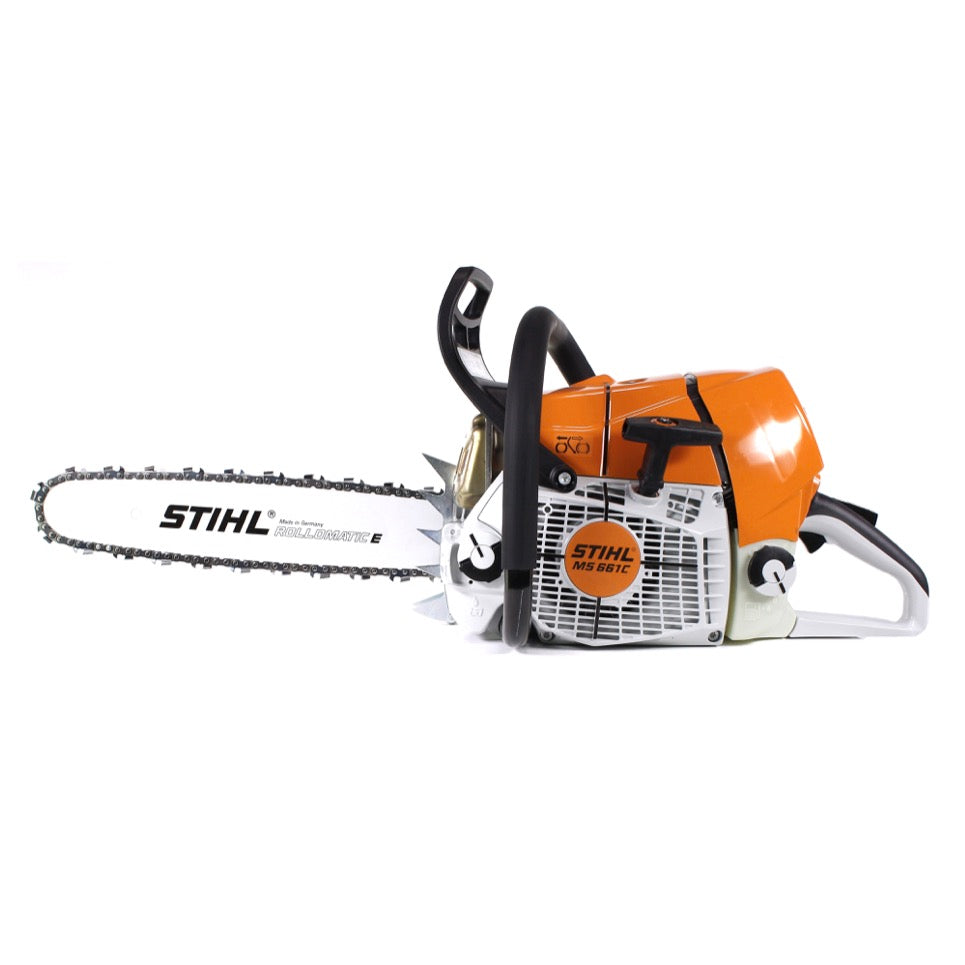 Stihl MS 661 C Motorsäge / Kettensäge 5,4kW mit 40cm Führungsschiene + Schienenschutz  + 40cm Kette + Kombischlüssel und Werkzeugtasche - Toolbrothers