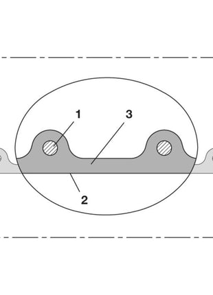 NORRES Absaug- und Förderschlauch AIRDUC® PUR 355 FOOD Innen-Ø 75-76 mm Außen-Ø 86,00 mm ( 4501400146 )