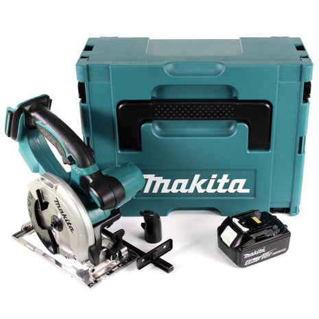 Makita DSS 501 G1J 18V 136 mm Li-ion Akku Handkreissäge im Makpac + 1x 6,0 Ah Akku - ohne Lader - Toolbrothers