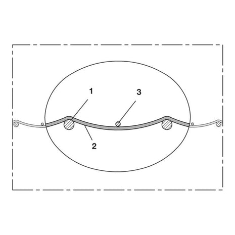 Tuyau d'aspiration et de soufflage NORRES NEO 390 ONE diamètre intérieur 95 mm (4501400608)