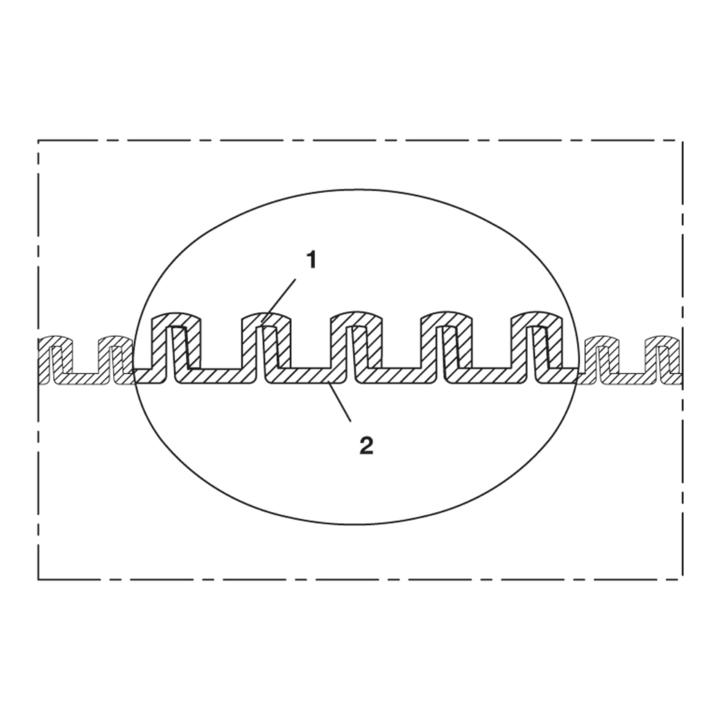 Tuyau d'aspiration NORRES EVA 373 AS Ø intérieur 38 mm (4501400686)