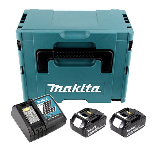 Makita Power Source Kit Li 18V mit 2x BL1860B Akku 6,0Ah + DC18RC Ladegerät ( 199480-6 ) + Makpac - Toolbrothers