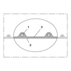 Tuyau d'aspiration et de refoulement NORRES AIRDUC® PUR 350 FOOD-AS Ø intérieur 70 mm (4501401125)