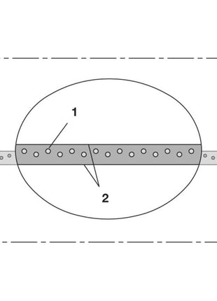 Tuyau de pression NORRES NORFLEX® PUR 441 FOOD Ø intérieur 4 mm Ø extérieur 25,00 mm (4501401862)