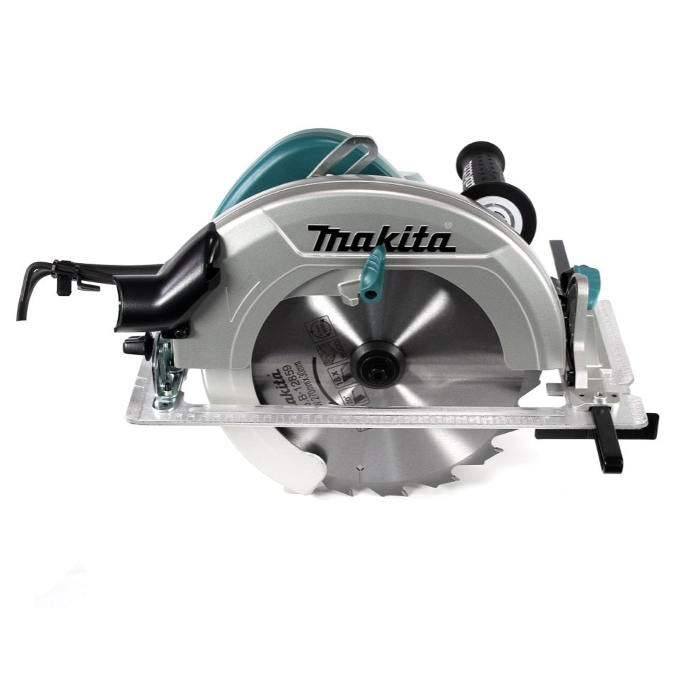 Makita HS 0600 Handkreissäge 2000W 97 mm mit Sägeblatt + Parallelanschlag, Absaugstutzen und Stiftschlüssel - Toolbrothers