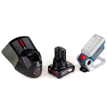 Bosch Akku Lampe GLI 12V-330 DeciLED + 1x 6,0 Ah Akku + Ladegerät - Toolbrothers