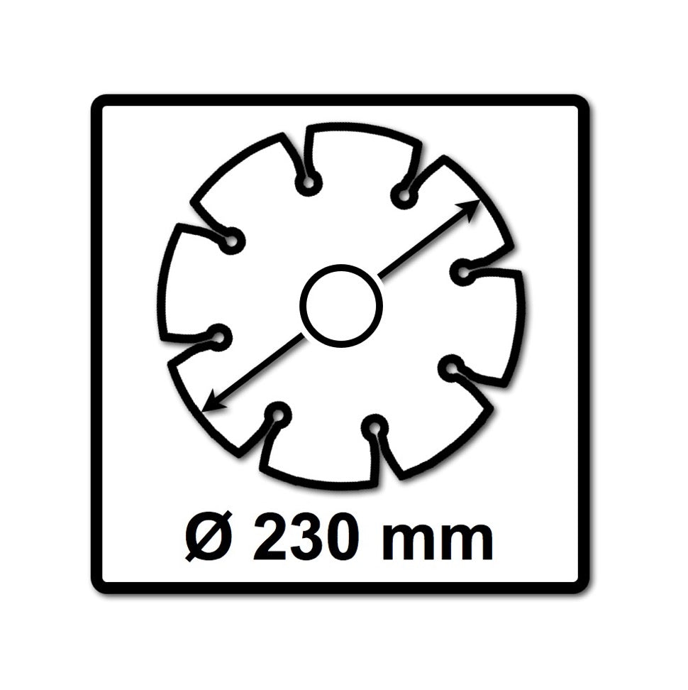 Spit Diamant Trennscheibe Wet and Dry 230 x 22,23 mm ( 922707 ) für Beton, Steine und Gussrohre - Toolbrothers
