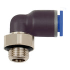 RIEGLER L-Steckverschraubung Blaue Serie Außengewinde G 1/4 ″ SW 17 mm ( 4588880197 )