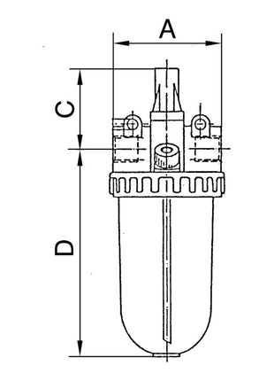 RIEGLER Nebelöler Standard Gewinde mm 11,89 1/4 ″ ( 4588882344 )