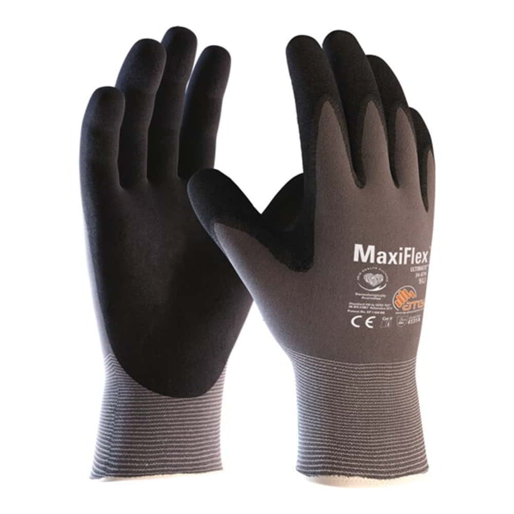 ATG Handschuhe MaxiFlex® Ultimate™ 34-874 Größe 9 grau/schwarz ( 4702000182 )