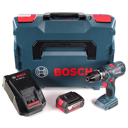 Bosch GSB 18 V-28 Professional 18 V Schlagbohrschrauber in L-Boxx + 1 x 5,0 Ah Akku + Ladegerät ( 0615990K8P ) - Toolbrothers