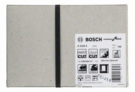 BOSCH Säbelsägeblatt S 2345 X Länge 200 mm Breite 19 mm ( 8000343824 )