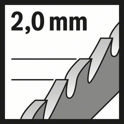 BOSCH Stichsägeblatt T 321 BF Gesamtlänge 132 mm ( 8000345989 )