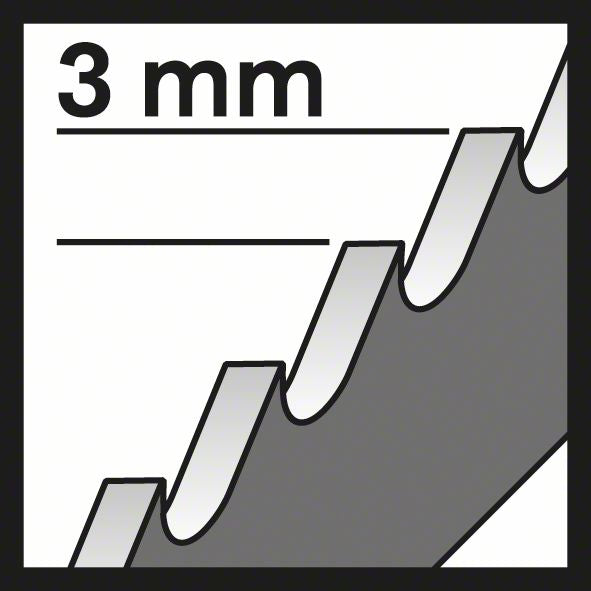 BOSCH Stichsägeblatt T 127 D Gesamtlänge 100 mm ( 8000346051 )