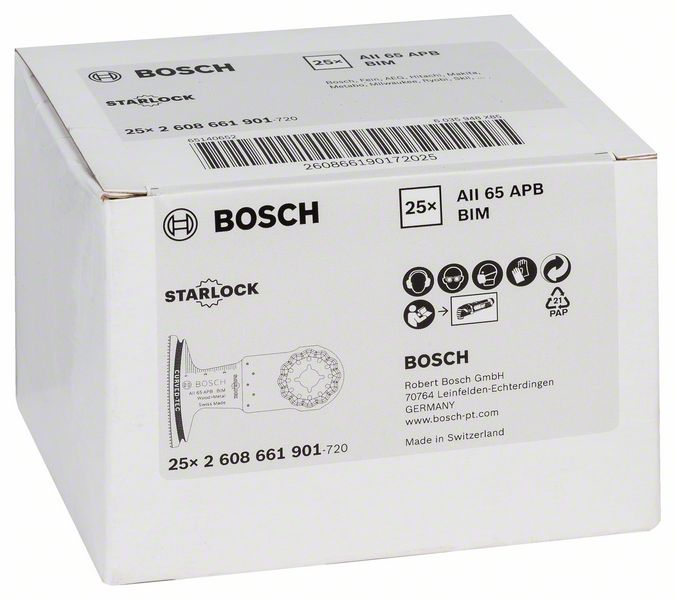 BOSCH Tauchsägeblatt AII 65 APB Wood and Nails Breite 65 mm Eintauchtiefe 40 mm ( 8000346237 )