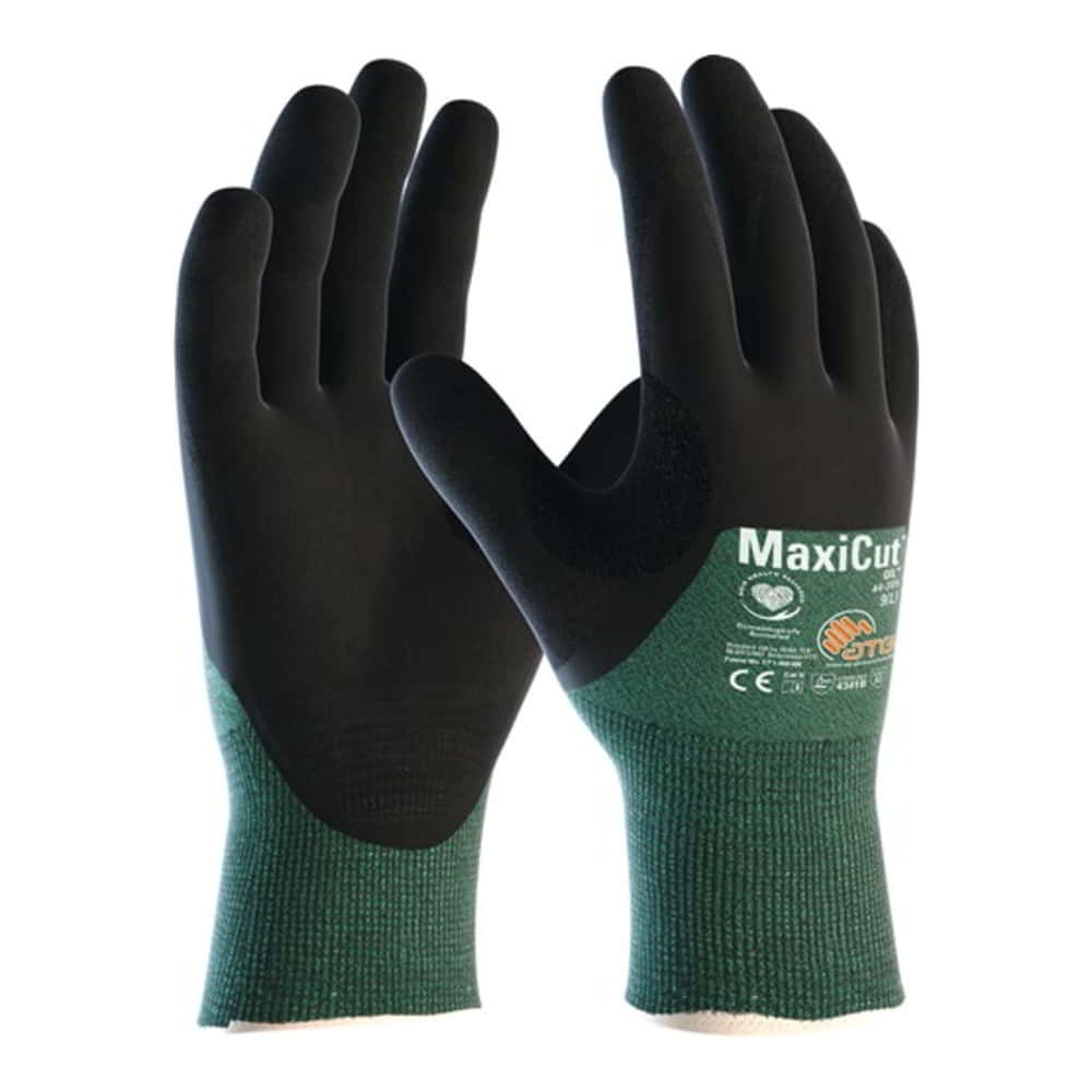 ATG Schnittschutzhandschuhe MaxiCut®Oil™ 44-305 Größe 10 grün/schwarz ( 8000460812 )