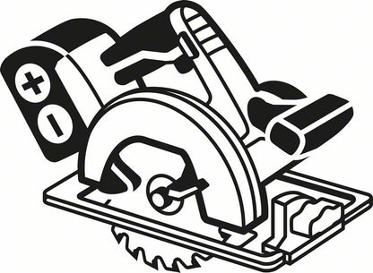 BOSCH Kreissägeblatt Außen-Ø 165 mm Zähnezahl 4 TCG ( 8000587017 )