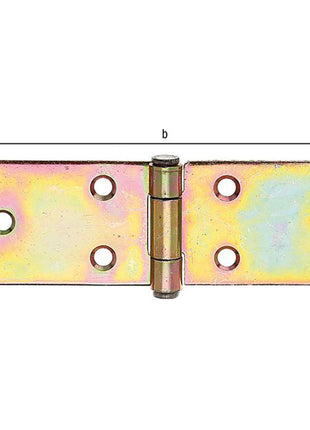 GAH Tischband Höhe 120,5 mm B.offen35 mm ( 8002768383 )