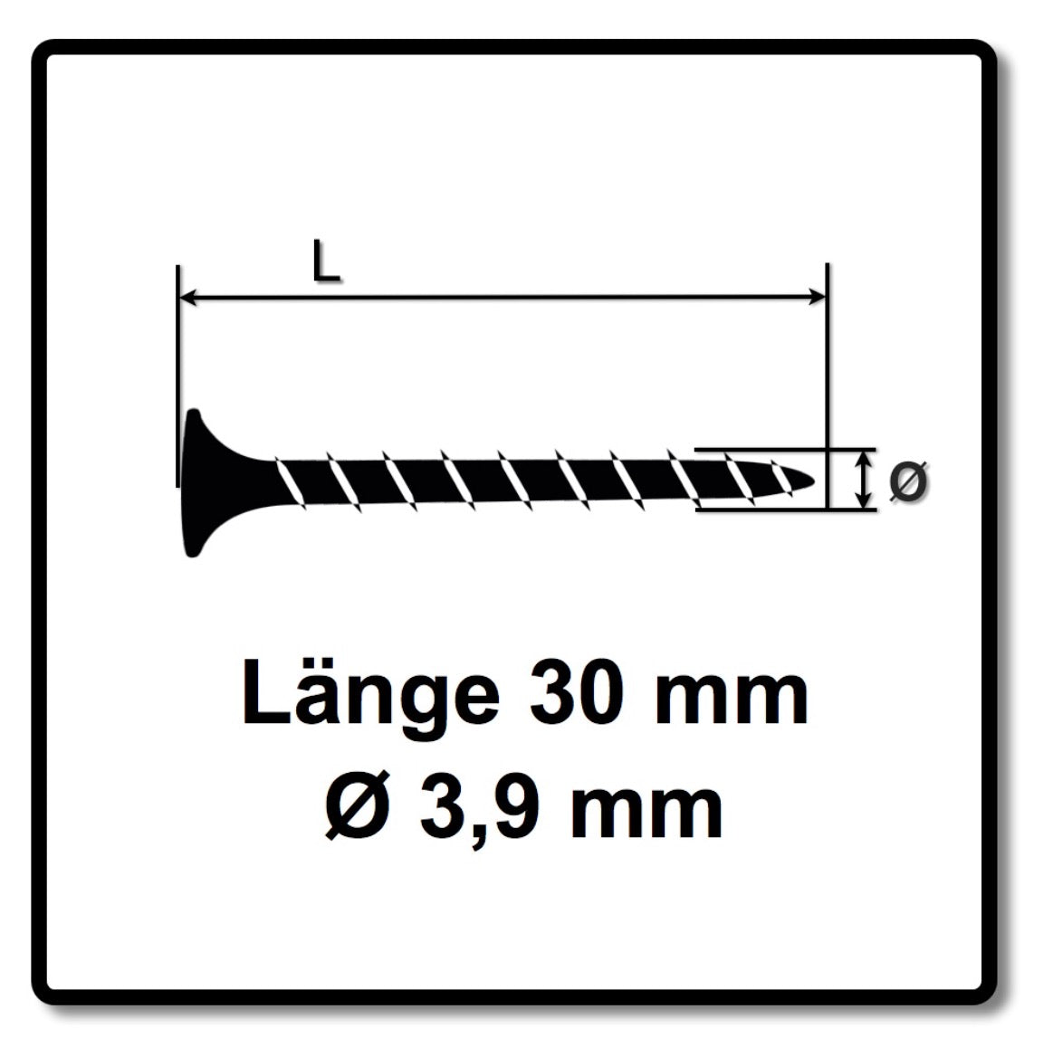 SENCO DS 5550 18V DuraSpin Magazin Schrauber ( 7W2001N ) mit 2x 3,0 Ah Akkus, Ladegerät und 1000x Grobgewinde Schrauben 3,9x30 - Toolbrothers