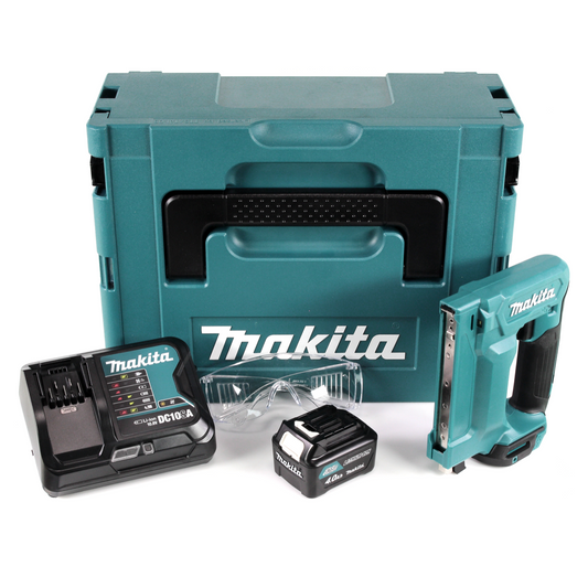 Makita ST113D SMJ Akku Tacker 10,8V + 1x Akku 4,0 Ah + Ladegerät + Makpac - Toolbrothers