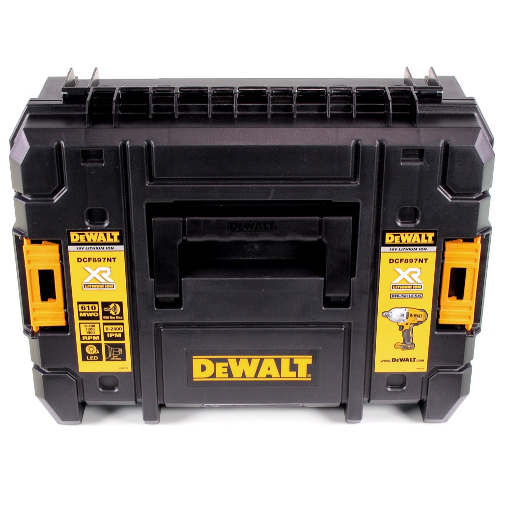 DeWalt DCF 897 D2 Akku Schlagschrauber 18V 3/4'' 950Nm Brushless + 2x Akku 2,0Ah + Ladegerät + TSTAK - Toolbrothers