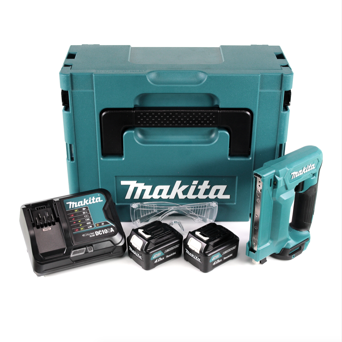 Makita ST 113 DZ Akku Tacker 10,8V im Makpac + 2x 4,0 Ah Akku + Ladegerät - Toolbrothers