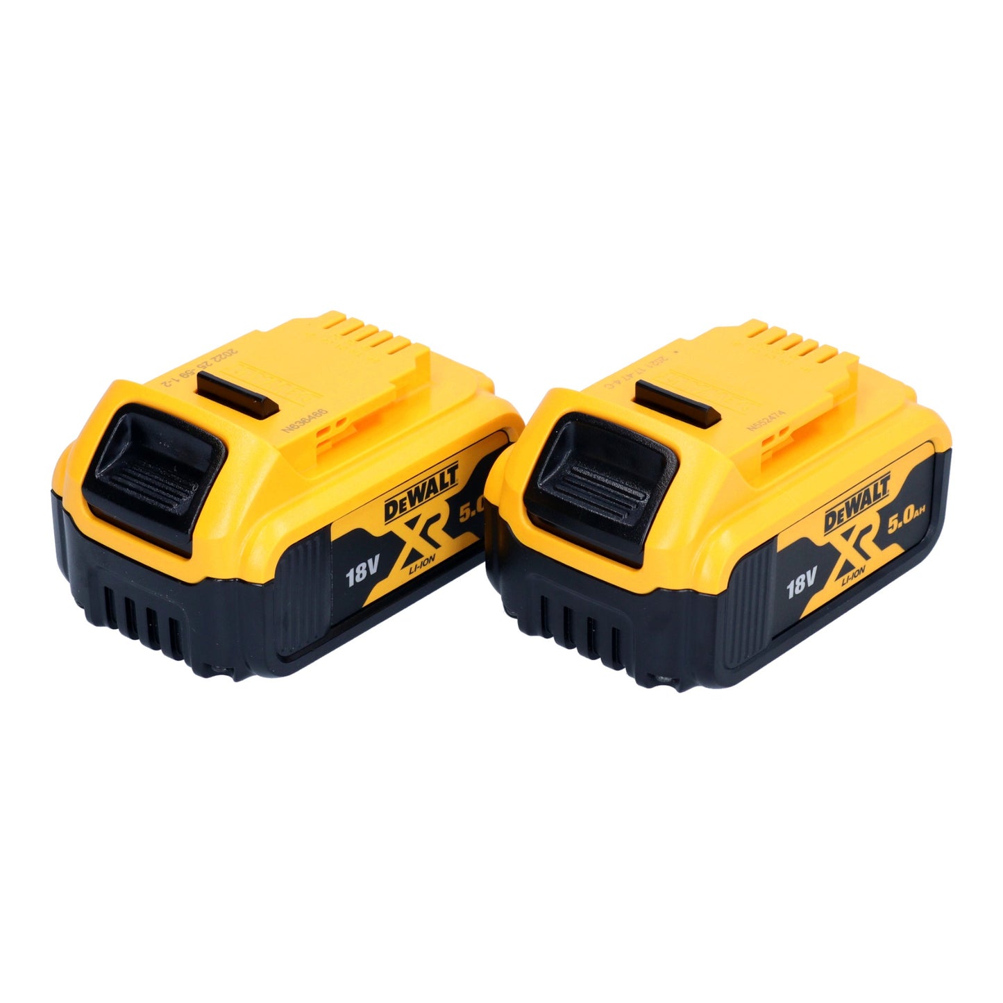 DeWalt DCB 184 P2 jeu de batteries 2x 18 V 5,0 Ah / 5000 mAh Li-Ion XR