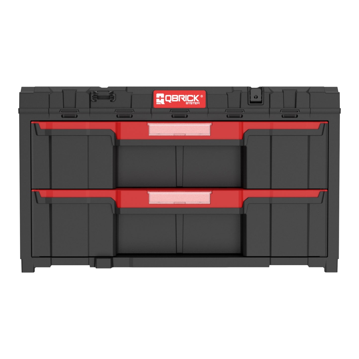 Qbrick System ONE Drawer 2 Toolbox 2.0 Werkzeugbox 587 x 380 x 340 mm 29 l mit zwei Schubladen