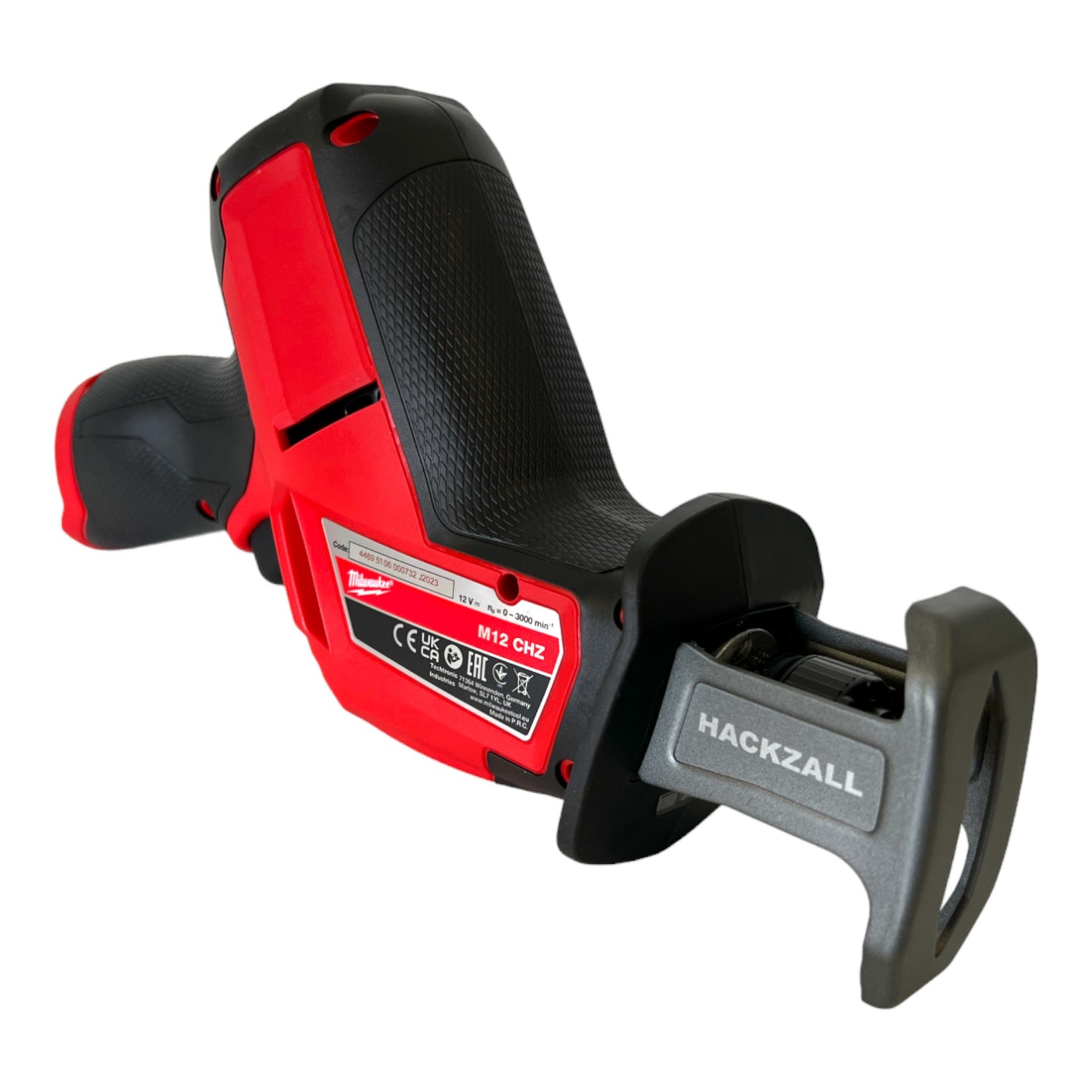 Scie sabre sur batterie Milwaukee M12 CHZ-0 12 V brushless (4933446960) Solo - sans batterie, sans chargeur