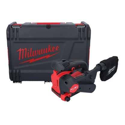 Ponceuse à bande sans fil Milwaukee M18 FBTS75-0X 18 V 75 x 457 mm brushless + boîtier HD - sans batterie, sans chargeur