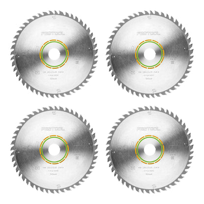 Festool HW 230x2,5x30 Lame de scie circulaire W48 WOOD FINE CUT 4 pièces (4x 500648) 230 x 2,5 x 30 mm 48 dents pour bois massif, panneaux revêtus et plaqués