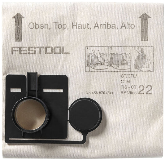 Festool FIS-CT 44 SP VLIES/5 Filtersack ( 456874 ) für CT 44