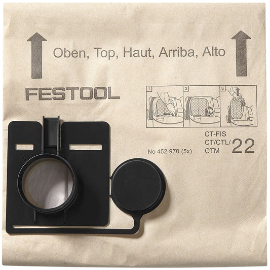 Sac filtrant Festool FIS-CT 22/20 (494631) pour CT 22