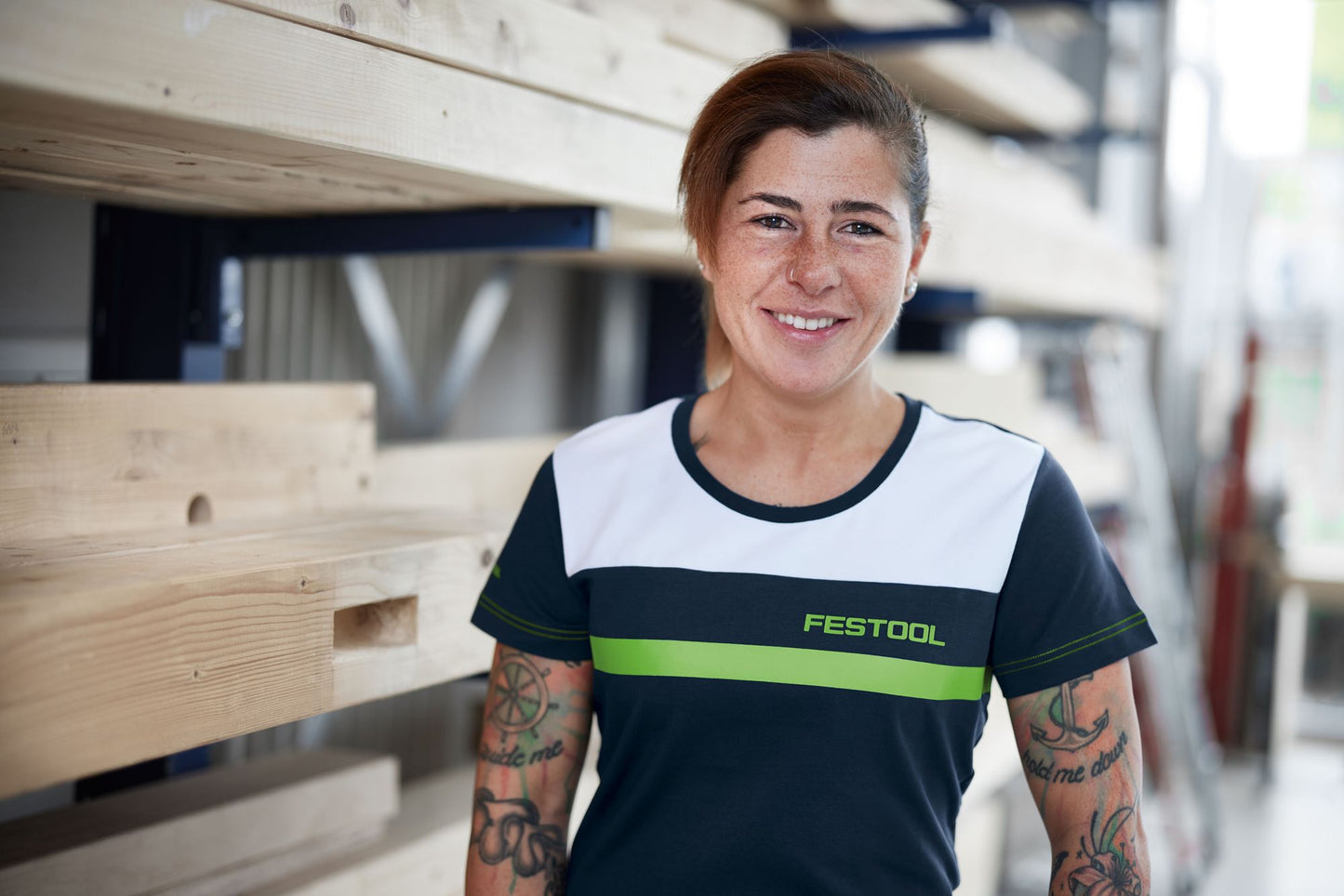 Festool FASH-LAD-FT1-L Fashionshirt Damen ( 577308 )