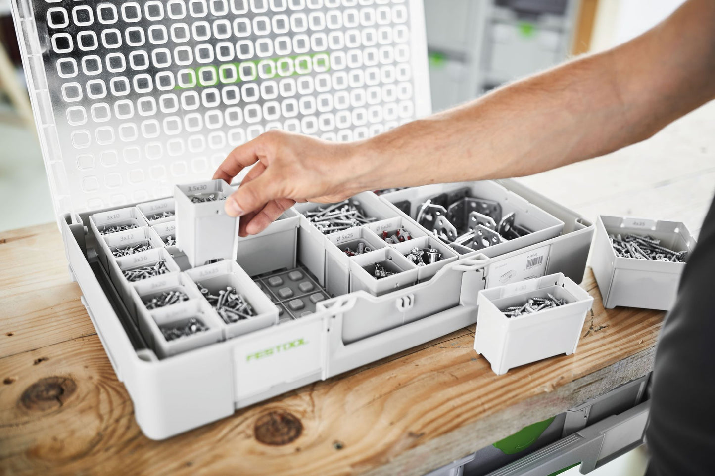 Festool Box 100x100x68/6 Einsatzboxen ( 204860 ) für Systainer³ Organizer