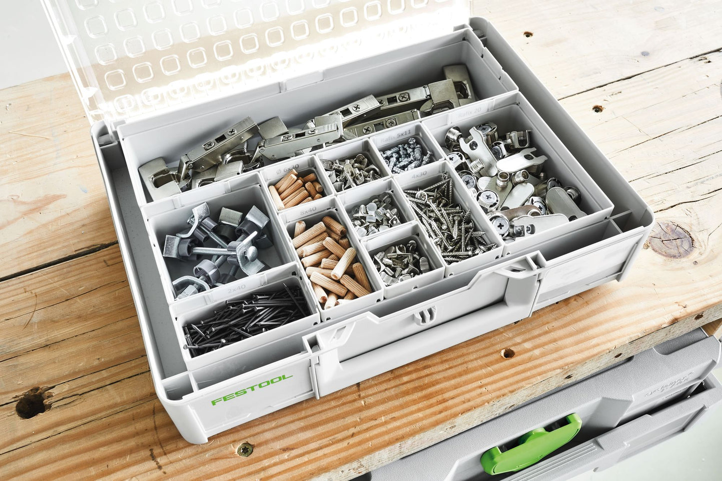 Festool Box 100x150x68/6 Einsatzboxen ( 204861 ) für Systainer³ Organizer