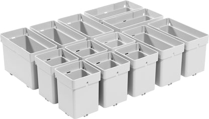 Festool 50x50/50x100x68-Set Einsatzboxen ( 578056 ) für Sortainer³, Systainer³ Combi, Systainer³ Organizer