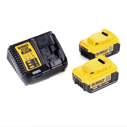 Dewalt DCM 561 PBS 18 V Brushless Li-Ion Akku Rasentrimmer mit geteilter Welle + 2x DCB 182 18V - 4 Ah Li-Ion Akku + DCB 113 Ladegerät - Toolbrothers