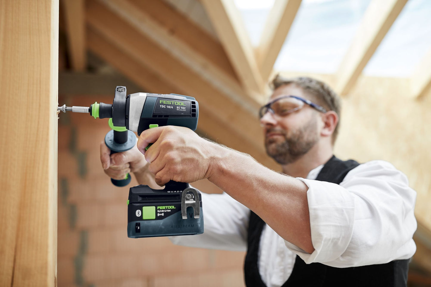 Festool TDC 18/4 5.0/4.0 I-Plus perceuse-visseuse sans fil QUADRIVE (577649)