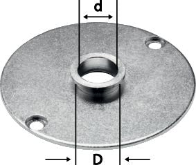 Bague de copie Festool KR D17/OF 1010/VS 600 (490770) pour OF 900, OF 1000, OF 1010, OF 1010 R