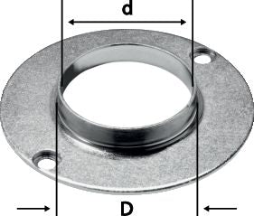 Bague de copie Festool KR-D 40/OF 1010 (486034) pour OF 900, OF 1000, OF 1010, OF 1010 R, KF