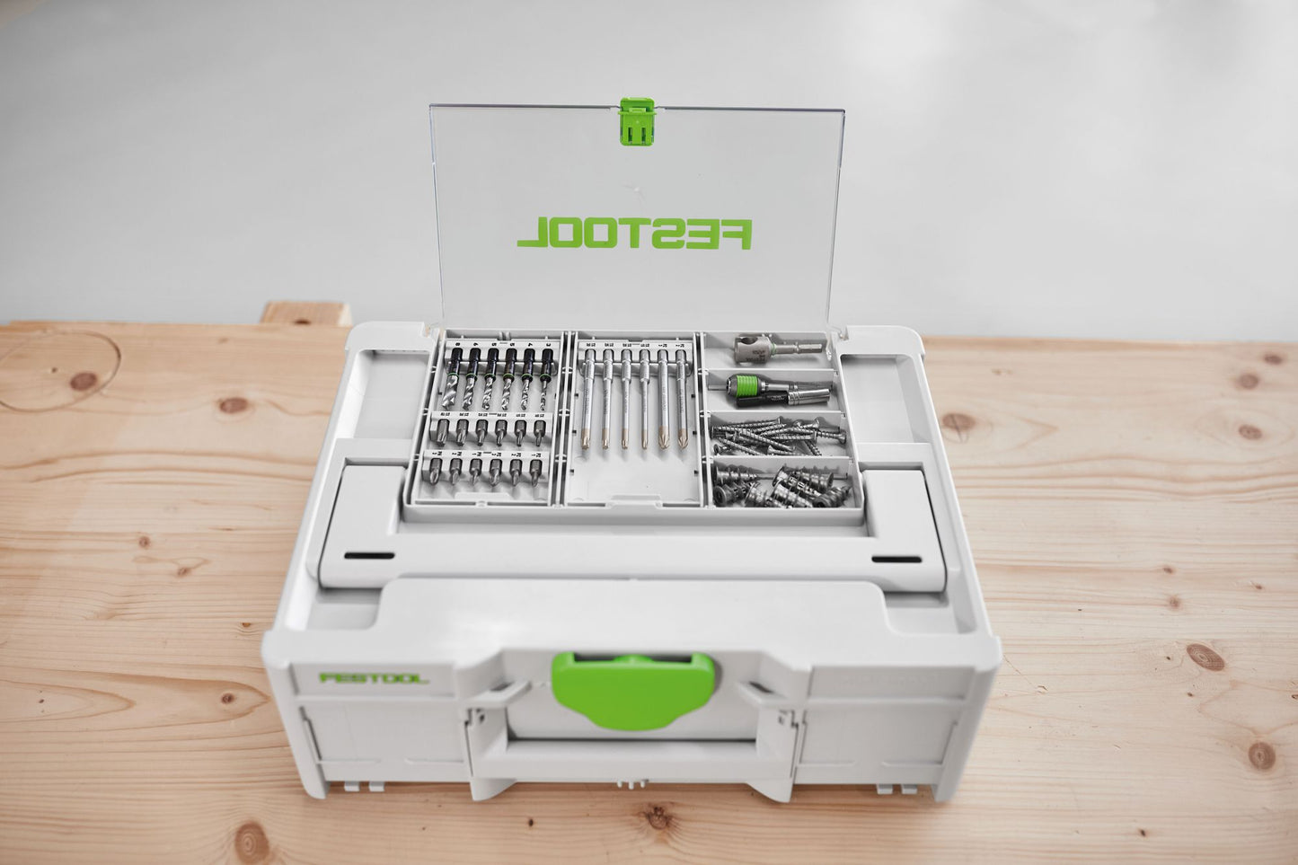 Festool BKS SYS3 D3-8 K CE/W Bohrerkassette ( 577395 ) für Festool Akku-Bohrschrauber und Akku-Schlagbohrschrauber mit FastFix Aufnahme und Werkzeugfutter WH-CE CENTROTEC